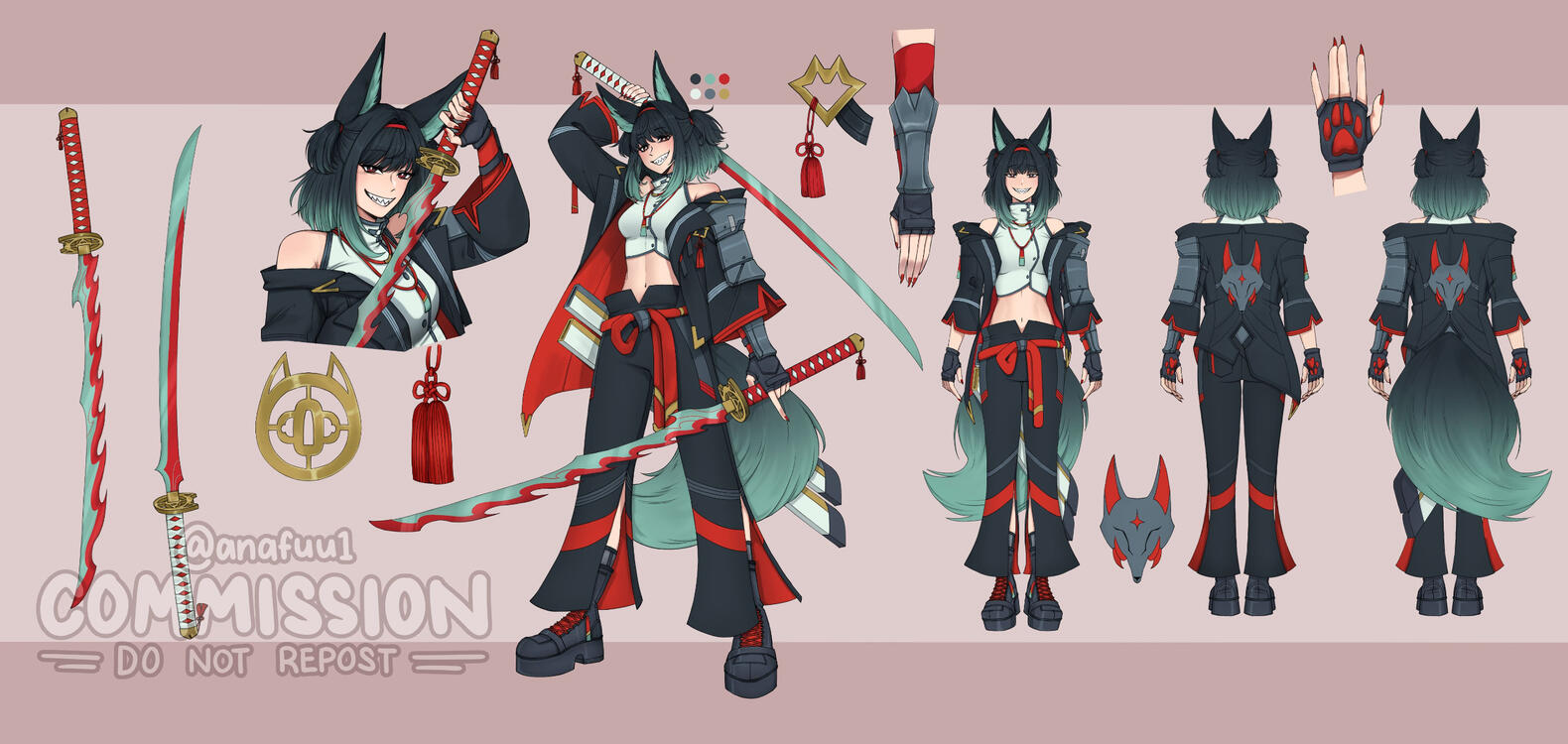 Commission: Character Sheet